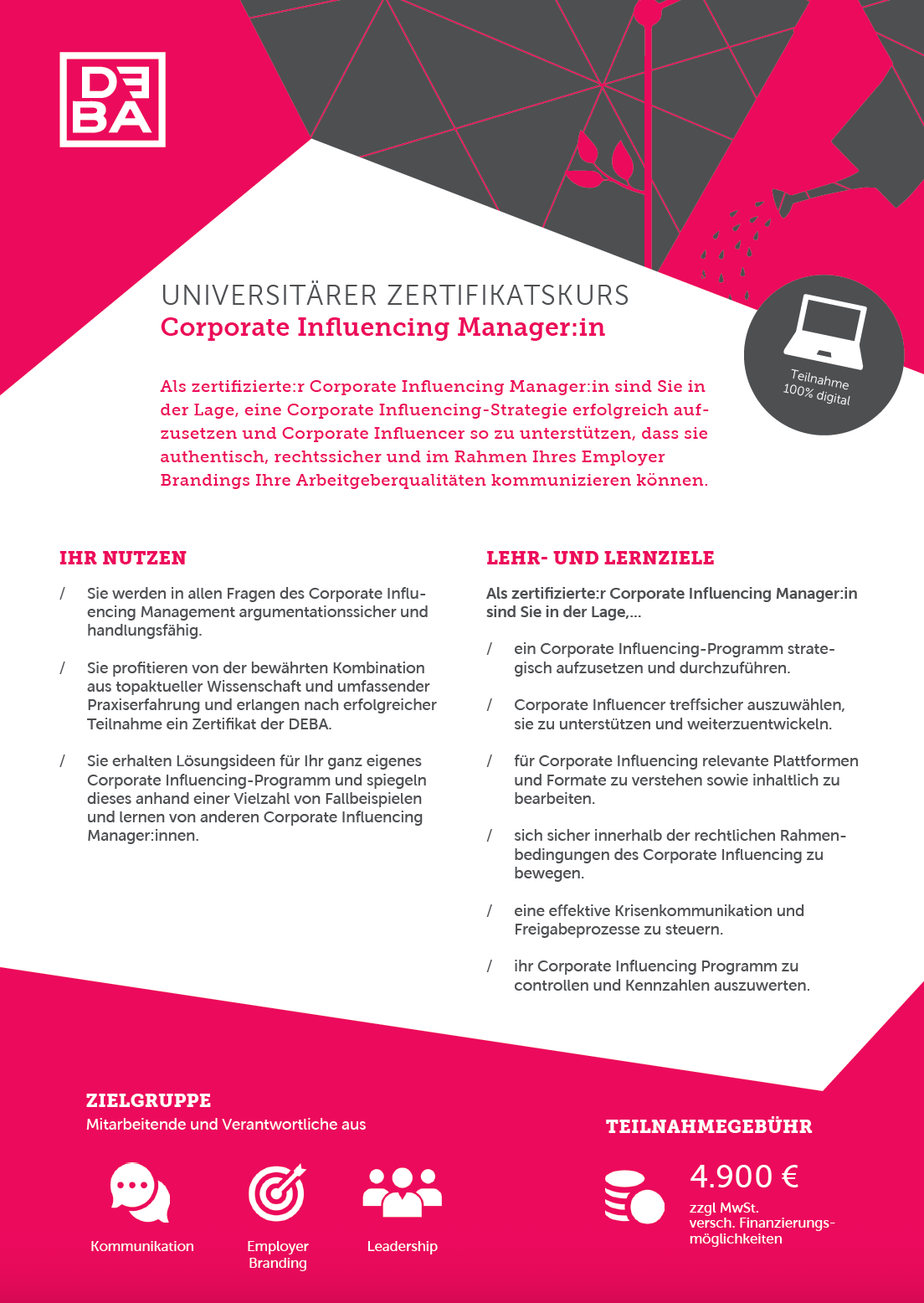 CIM Kursflyer