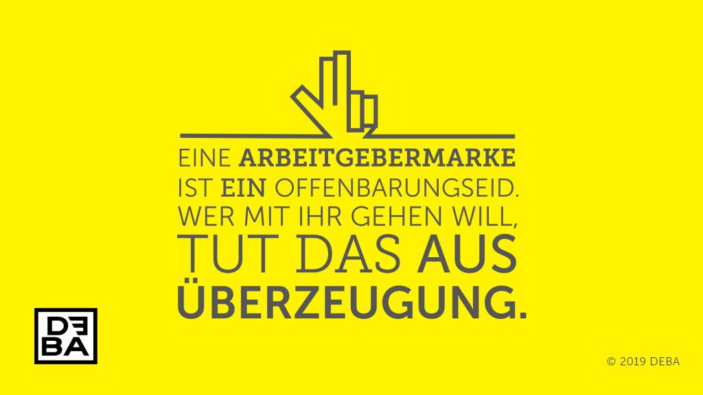 DEBA Deutsche Employer Branding GmbH, Aphorismus 17