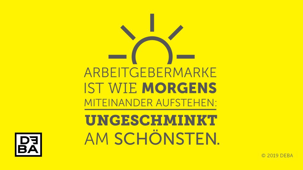 DEBA Deutsche Employer Branding GmbH, Aphorismus 18